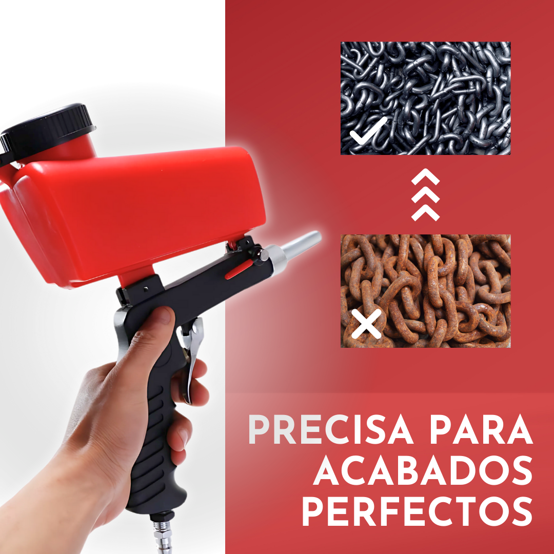 SANDBLASTER PRO: La Pistola de Arena Profesional