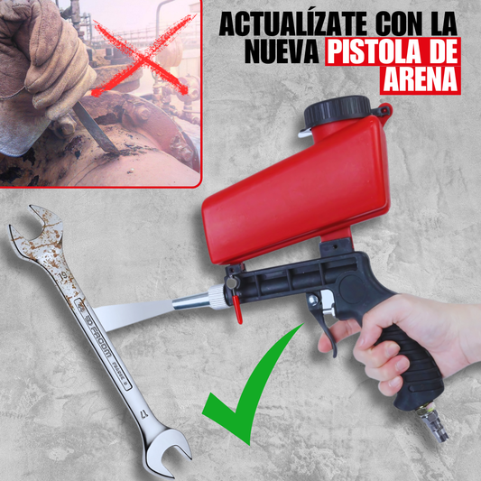 SANDBLASTER PRO: La Pistola de Arena Profesional