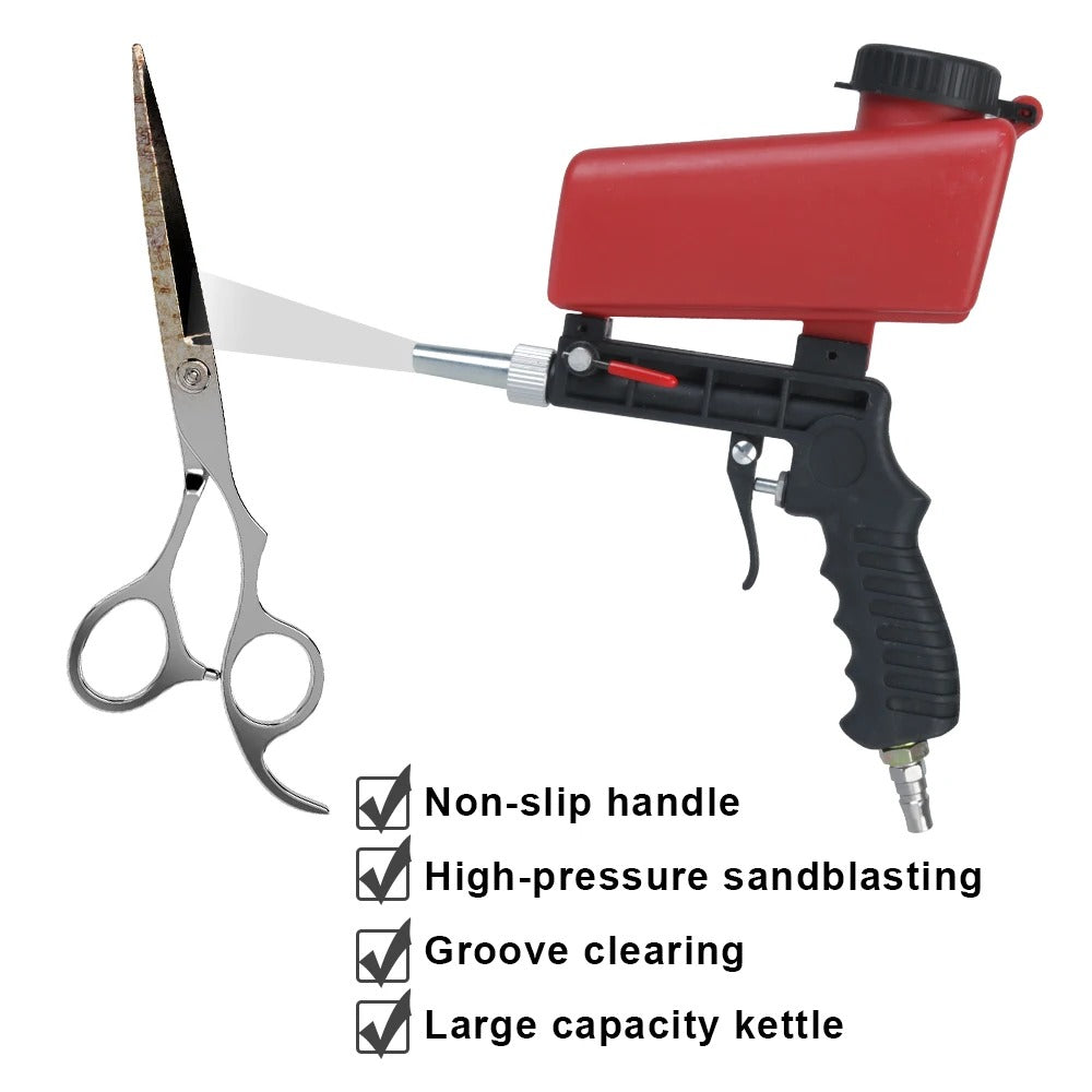 SANDBLASTER PRO: La Pistola de Arena Profesional