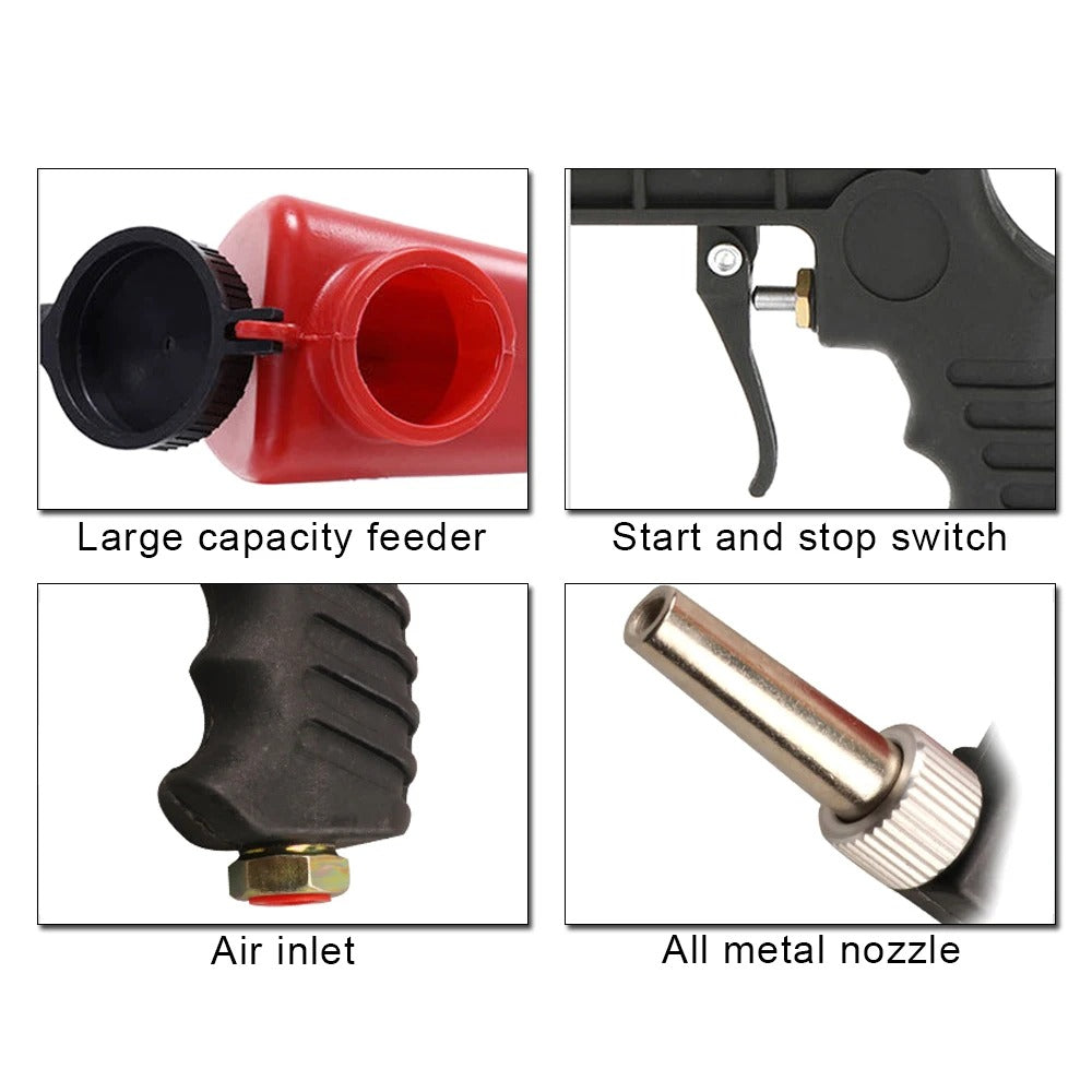 SANDBLASTER PRO: La Pistola de Arena Profesional